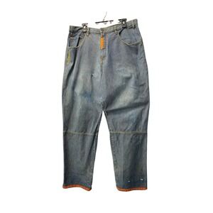 Maurice Malone Mojeans‎ Denim Men 38 Blue Baggy Y2K Hip Hop Streetwear Jeans VTG
